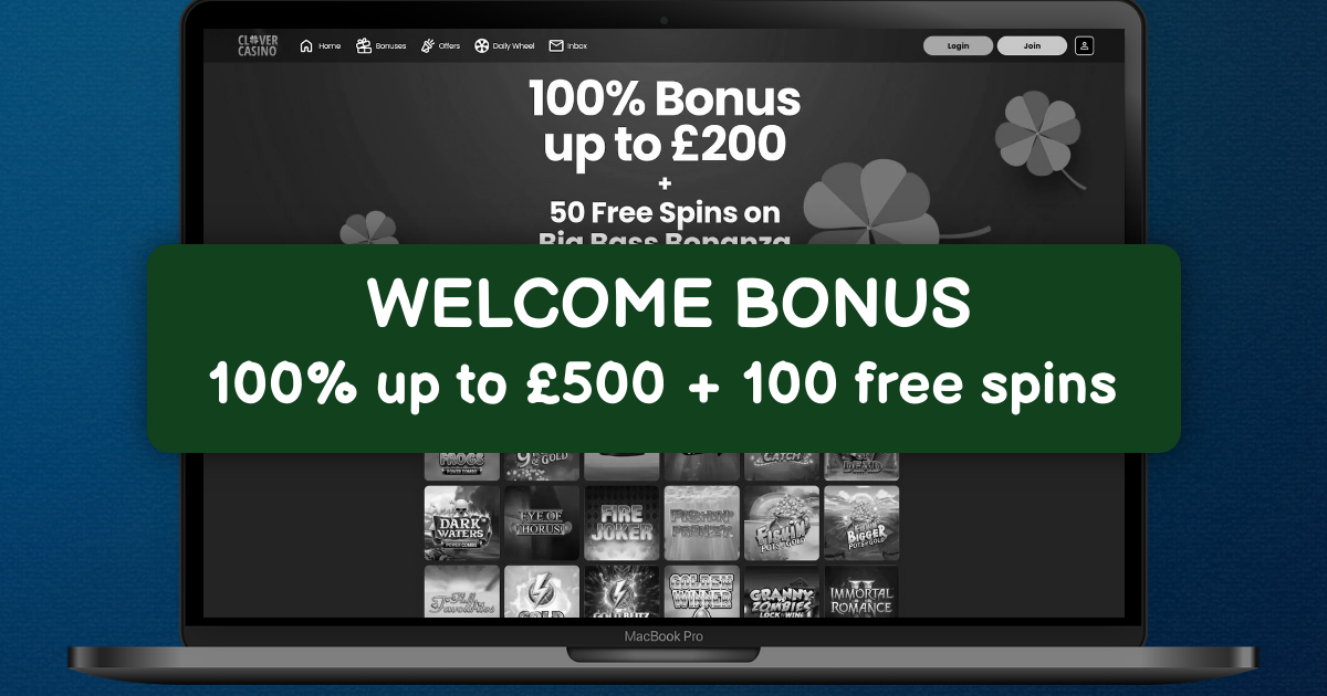 Clover Casino banner